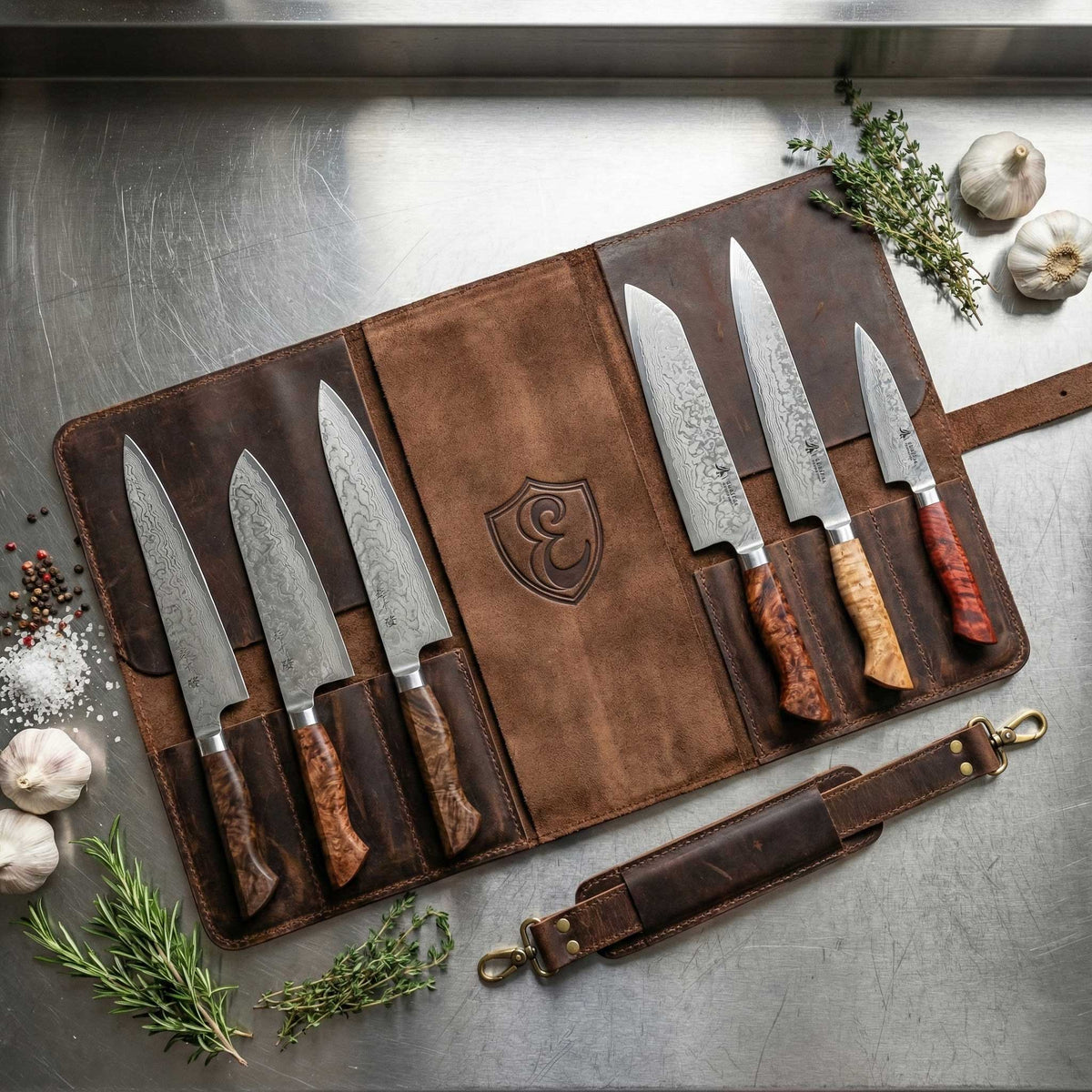 Leather Knife Rolls