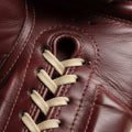 Elatheria Pugilist oxblood full grain leather lace up heritage boxing gloves