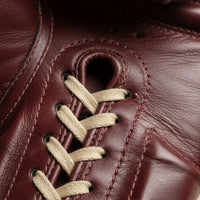 Elatheria Pugilist oxblood full grain leather lace up heritage boxing gloves