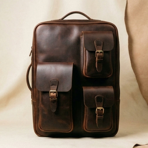 The Atlas | Heritage Leather Rucksack