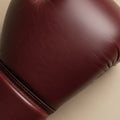 Elatheria Pugilist oxblood full grain leather lace up heritage boxing gloves