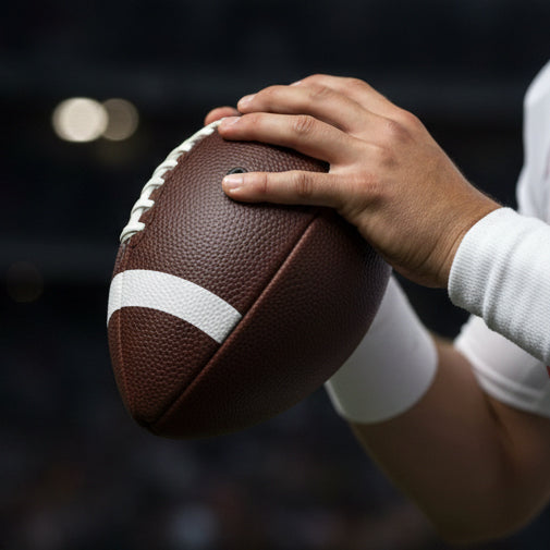The Gridiron | Premium Pebble-Grain Leather Heritage Football