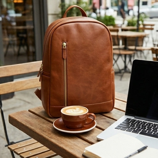 The Atlas | Heritage Leather Rucksack