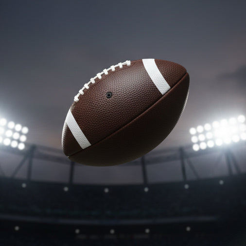 The Gridiron | Premium Pebble-Grain Leather Heritage Football