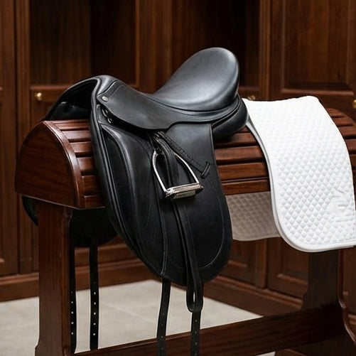 The Grand Prix | Premium Full-Grain Leather Dressage Saddle