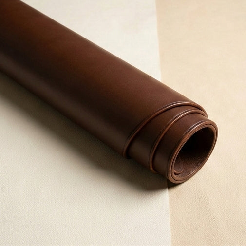 Elatheria Meridian full grain leather executive desk mat blotter home office