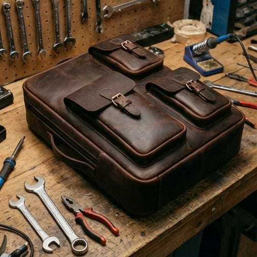 The Atlas | Heritage Leather Rucksack