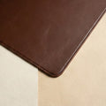 Elatheria Meridian full grain leather executive desk mat blotter home office