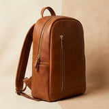 Elatheria Atlas heritage full grain leather rucksack backpack vintage style