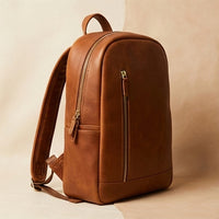 Elatheria Atlas heritage full grain leather rucksack backpack vintage style
