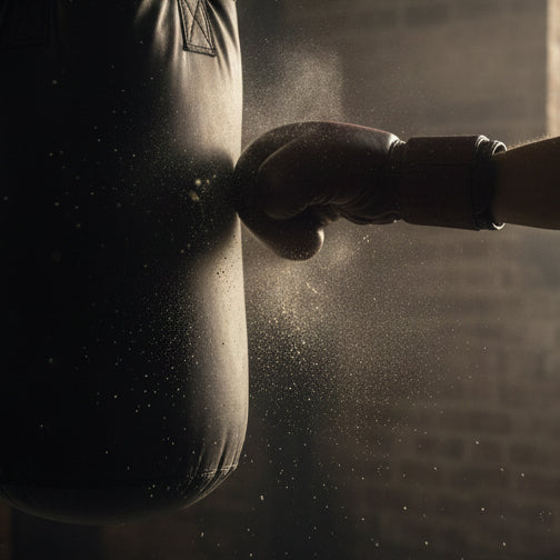 Der Pugilist | Heritage Vollnarbenleder-Schnürboxhandschuhe