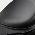 Elatheria Grand Prix premium full grain black leather dressage saddle elite riders