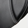 Elatheria Grand Prix premium full grain black leather dressage saddle elite riders
