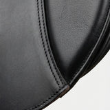 Elatheria Grand Prix premium full grain black leather dressage saddle elite riders