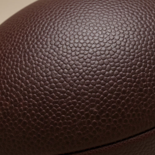 Elatheria Gridiron premium pebble grain leather heritage football luxury collector gift