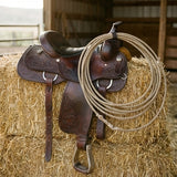 The Maverick | Hand-Tooled Full-Grain Western Leather Saddle
