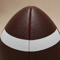 Elatheria Gridiron premium pebble grain leather heritage football luxury collector gift