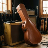 The Maestro | Premium Full-Grain Leather Acoustic Guitar Hard Case