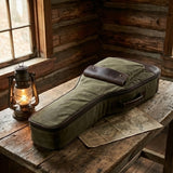 The Troubadour | Waxed Canvas & Full-Grain Leather Guitar Gig Bag