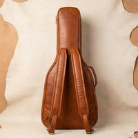 Maestro gig bag side profile with dual-carry backpack straps, customisation available for engraving