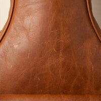 Maestro padded gig bag interior detail, secure fit for dreadnought and concert acoustic guitars