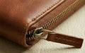 Elatheria Voyager full grain leather travel wallet passport organizer with wristlet