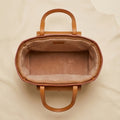 Elatheria Companion premium full grain leather luxury pet carrier small dog cat