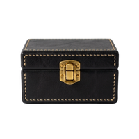 The Keepsake | Personalised Leather Pet ID Tag & Memory Box