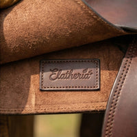 Elatheria Mustang hand tooled floral full grain western leather horse saddle
