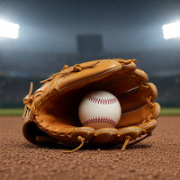 Elatheria Pennant premium tan steerhide leather trapeze web outfield baseball glove