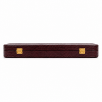 The Cadenza | Custom Leather Violin Hard Case – Crocodile-Embossed