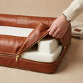 The Refuge — Custom Leather Orthopaedic Pet Sofa Bed