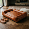 The Refuge — Custom Leather Orthopaedic Pet Sofa Bed