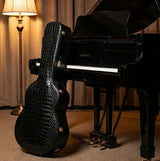 The Maestro | Exotic Alligator-Embossed Leather Guitar Hard Case