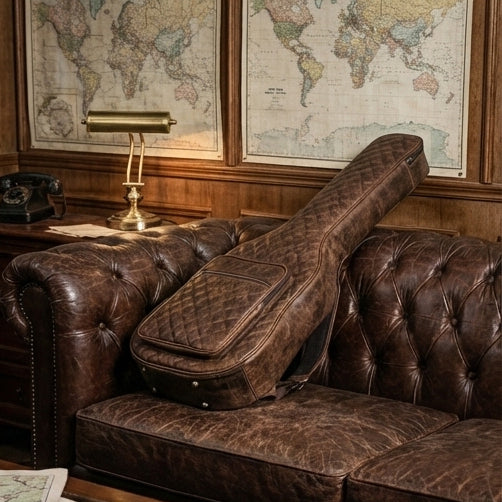 The Aviator | Full-Grain Leather Acoustic Guitar Case