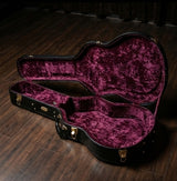 Elatheria Maestro exotic alligator embossed leather guitar hard case gold hardware