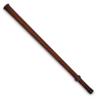 Lower shaft section of The Laurel walking cane with rubber tip