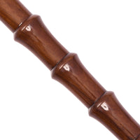 Close-up of The Lotus bamboo-style rosewood shaft