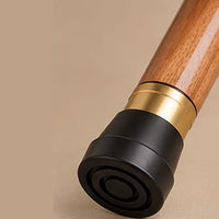 Rubber tip and brass ferrule of The Regent walking cane